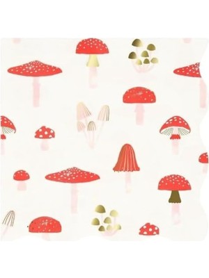 Berry Store - Mantar Peçete - L - 16 Adet