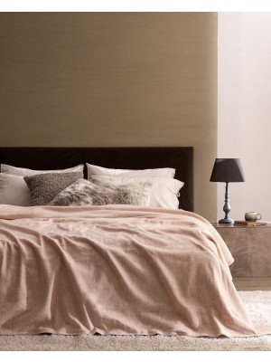 Madame Coco Perigny Çift Kişilik Battaniye - Kiremit