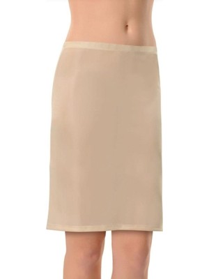 Nbb Kadın Ten Renk Dikişsiz Kısa Jüpon Astar 2900 Yüksek Teknoloji ile Üretilmiş Rahat Kullanım