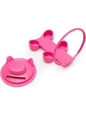 Berry Store Normal Ağızlı Mason Kavanozları Için Kumbara Kapağı, Pembe