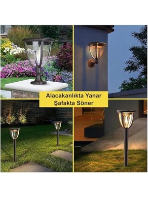 Berry Store Güneş Enerjili LED Aydınlatma 2 ADET/GT-SL21