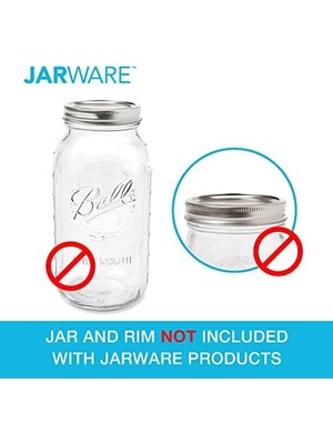 Nisar Store Fox Run Normal Ağızlı Mason Kavanozları Için Sabun Pompası, 15,24 Cm, Siyah