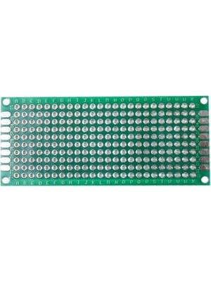 Berry Store 3X7CM Epoxy Çift Taraflı Delikli Plaket