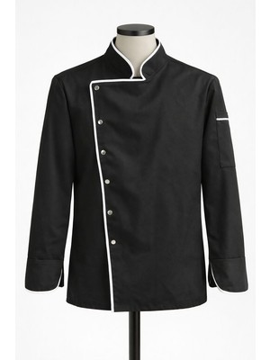 Mekaizen Chef Ceketi – Profesyonel Aşçı Üniforması, Aşçı Gömleği Aşçı Forması Nakış Hediyeli