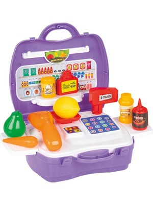 Nisar Store Aksesuarlı Çantalı Market Seti (24 Parça)