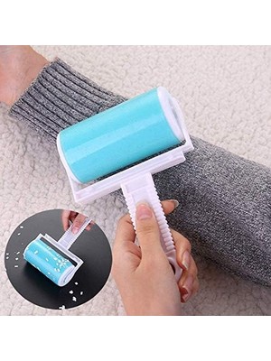NY Home Yeni Nesil Yıkanabilir Pratik Tüy ve Toz Toplama Rulosu Aparatı Asorti