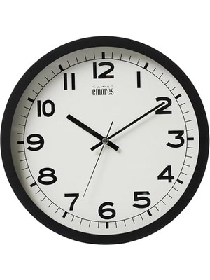 Nisar Store 31 cm Akar Saniye Sessiz Mekanizma Duvar Saati