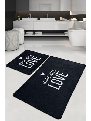 Nisar Store Con Amore Banyo Halısı Djt 2li Set