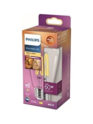 Nisar Store LED 60W ST64 E27 Kısılabilir Filament Ampul WGD90