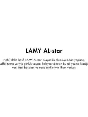 Nisar Store Lamy Dolma Kalem Aluminyum M Uç Dark Dusk