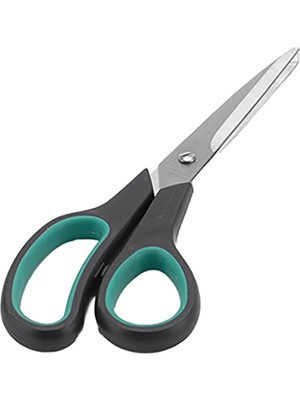 Nisar Store Paslanmaz Çelik, Ergonomik Turkuaz-Siyah Tutma Kollu (20 Cm)