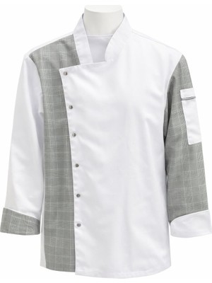 Mekaizen Chef Ceketi – Profesyonel Aşçı Üniforması, Aşçı Gömleği Aşçı Forması Nakış Hediyeli