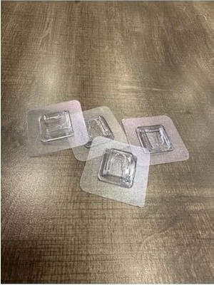 Nisar Store Yedek Yapıştırıcı Duvar Yapışkan Sihirli Banyo Düzenleyici Yedek Yapıştırıcısı 4 Adet
