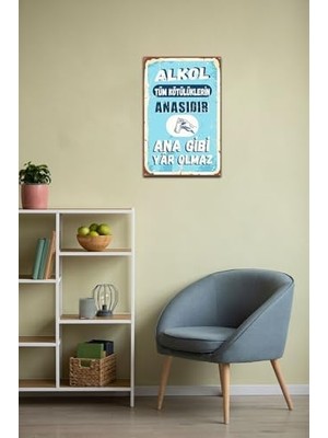 Nisar Store Ahşap Mdf Ana Gibi Yar Olmaz Tasarımlı Tablo DRTR0111