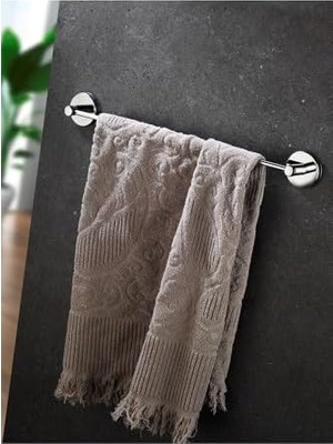 Nisar Store Banyo Lavabo Mutfak Havlu Askılığı Krom Uzun Boy S-101
