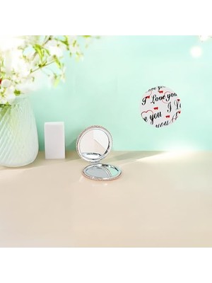 Nisar Store Promosyonca Cep Aynası, Yuvarlak