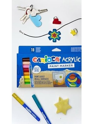 NY Home Akrilik Paint Marker Su Bazli Fırça Uçlu 2'li