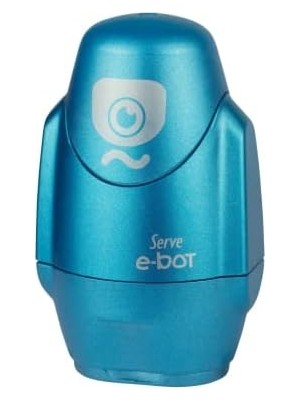 Nisar Store E-Bot Sılgılı Kalemtıras Metalık Mavı 4lu Set