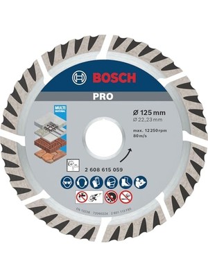 Nisar Store Professional Kesme ve Delme Aksesuarları, Disk, Gri, 1 Adet, 12,5 cm