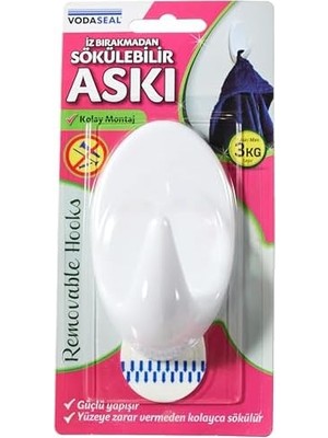 NY Home Tekli Beyaz Iz Bırakmayan Askı - Hr-18