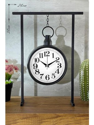 NY Home Dekoratif Metal Masa Saati