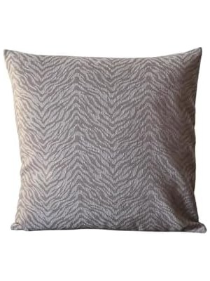 Nisar Store Zebrano Renkli Zebra Desenli 45X45 Kare Kırlent Kılıfı 45 x 45