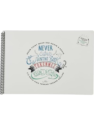 Nisar Store Mat Tükenmez Resim Defteri, 2'li Set & 6'lı Kalem Set