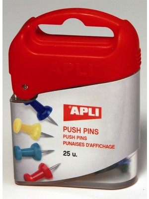 NY Home Diger Apli Renkli Harita Çivisi