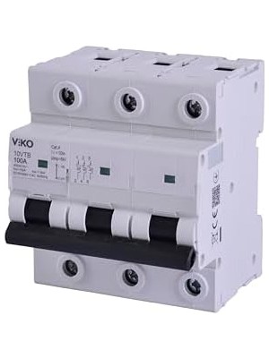Nisar Store 10VTB-3C100 Otomatik Sigorta 10KA C Tipi 3 KUTUP100A