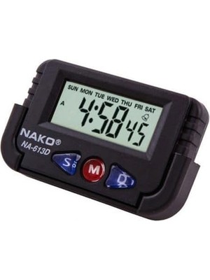 NY Home Dijital Küçük Masa ve Araç Saati, Alarm ve Kronometre Özellikli, Pomodoro Ders Çalışma Saati, Sporcular ve Zamanla Yarışanlar Için Ideal (1)