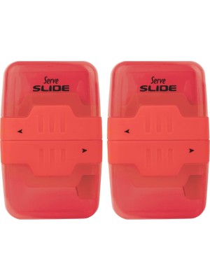 Nisar Store Slıde Sılgılı Kalemtıras Kırmızı 2lı