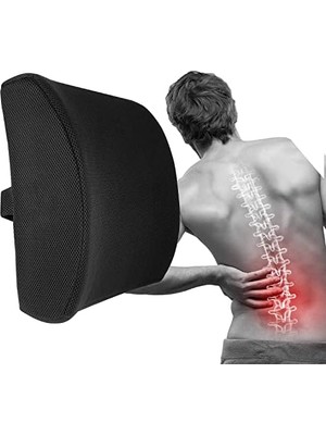 NY Home Eryatex Ortopedik Sırt Bel Destek Minderi Oturma Minderi Bel Destek Yastığı Sırt Minderi Destek Minderi