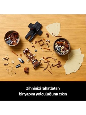 Nisar Store Da Vinci’nin Uçan Makinesi 10363 – Tarih ve Havacılık Meraklısı Yetişkinlere Özel Dekoratif Yapım Seti, Hediye Fikri (493 Parça)