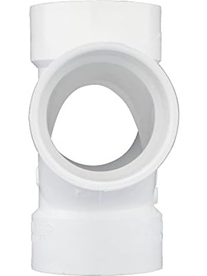 NY Home Charlotte Pıpe 3 Dwv Çift Sıhhi Tee Dwv (Yağmur, Atık ve Havalandırma) (1 Birim Parça)