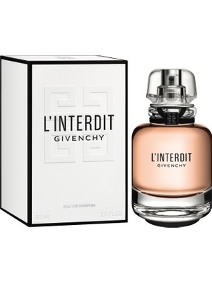 Givenchy L'Interdit Kadın EDP 80 ml Odunsu Koku ile Şehvetli ve Güçlü Bir Deneyim