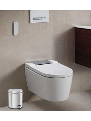 NY Home Pedallı Çöp Kovası Krom 5 Lt (NV1002)