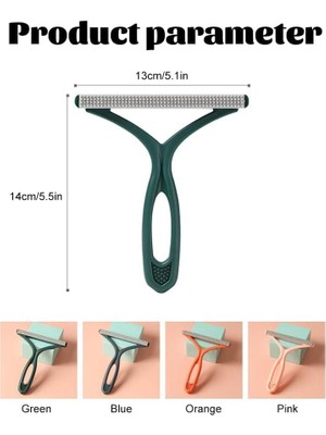 NY Home Silikon Çift Taraflı Elbise Tiftik ve Tüy Toparlayıcı Kazak Hırka Halı Plastik Kumaş Tüy Alma 1 Adet