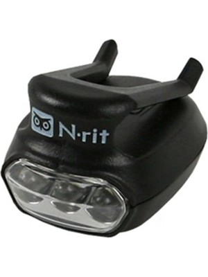 NY Home N-Rit Lamba Ultra Bright - Iki Modlu 3 LED Şapka Lambası, Siyah, Tek Beden, S, M, L Veya Xl, 200274