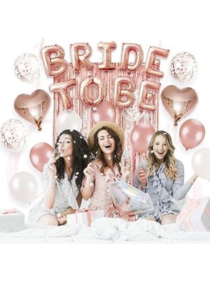 NY Home Patladı Gitti Bride To Be Bekarlığa Veda Parti Kutlama Seti 2