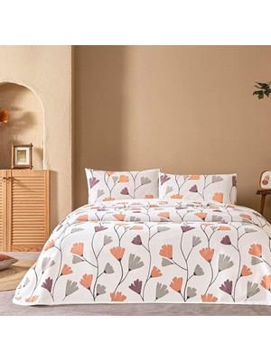 NY Home Baskılı Lassie Tek Kişilik Pike Takımı Kahverengi