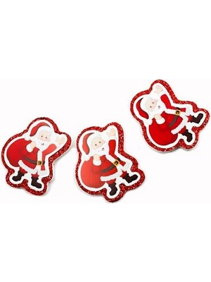 NY Home Asılabilir Baba Strafor Yılbaşı Süsü (6’lı Set) | Yılbaşı Ağaç Süsü