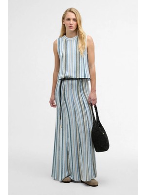 Barbour Josie Knitted Maxi Etek MI11 Multi