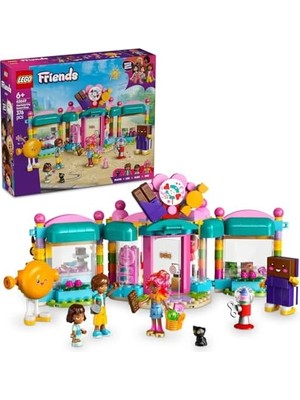 NY Home Heartlake City Şekerci Dükkanı 42649-6 Yaş ve Üzeri Kız ve Erkek Çocukları Için Mini Bebek Içeren Yaratıcı Oyuncak Yapım Seti, Doğum Günü Hediyesi (376 Parça)