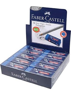 NY Home Mavi Silgi, 20’li, Kurşun Kalem Izlerini Kolayca Silen, Yumuşak ve Dayanıklı Yapı, Doğa Dostu Tasarım