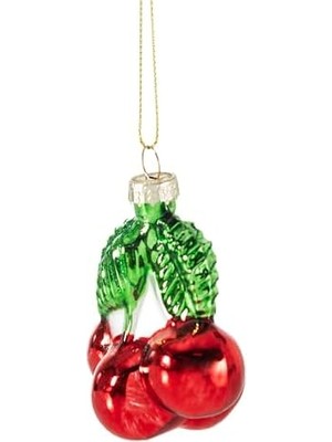 NY Home Sour Cherry Ağaç Süsü 8 cm