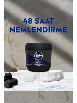 NY Home Men Erkek Damat Çeyiz Seti Deep Dimension Duş Jeli 500ML ve Nemlendirici El Vücut Bakım Kremi 400ML