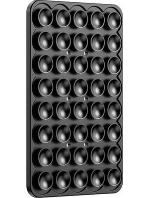 NY Home Telefon Arkasına Yapışan Silikon Vantuzlu Telefon Tutucu, Telefon Kılıfı Tutucu, Tüm Cep Telefonu Modellerine Uygun, Araç Telefon Tutucu, Ahtapot, Vakumlu Telefon Tutucu (Siyah)
