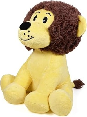 NY Home Sevimli Peluş Aslan, Sarı ve Kahverengi, Yumuşak Oyuncak, Çocuklar Için Peluş Hayvan (Küçük Aslan)