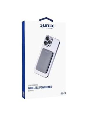 NY Home 5000 Mah 15W Manyetik Powerbank Natural Pb-54