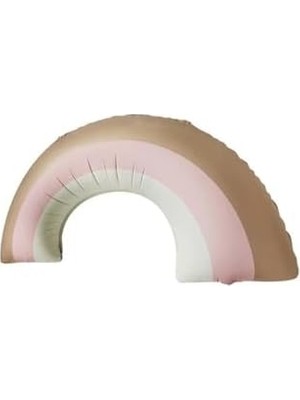 NY Home Retro Gökkuşağı Folyo Balon Büyük Boy Pembe